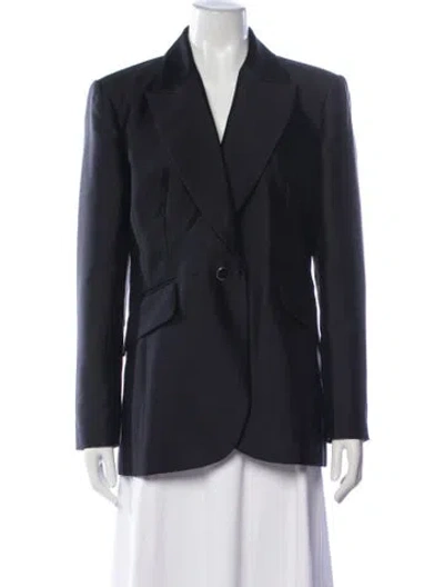 Pre-owned Zimmermann Wool Blazer W/ Tags In Blue