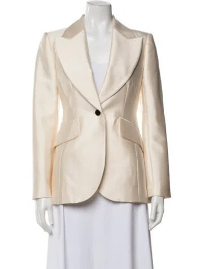 Pre-owned Zimmermann Wool Blazer W/ Tags In Neutrals
