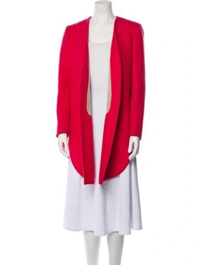 Pre-owned Zimmermann Wool Coat In Pink