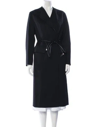 Pre-owned Zimmermann Wool Coat W/ Tags In Blue