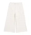 Zimmermann Wool-cotton Knitted Trousers In White