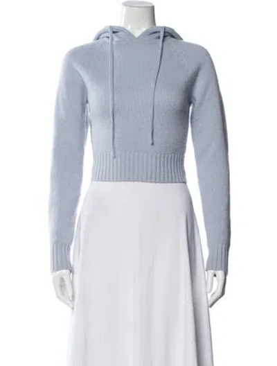 Pre-owned Zimmermann Wool Crew Neck Sweater In Blue