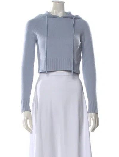 Pre-owned Zimmermann Wool Crew Neck Sweater In Blue