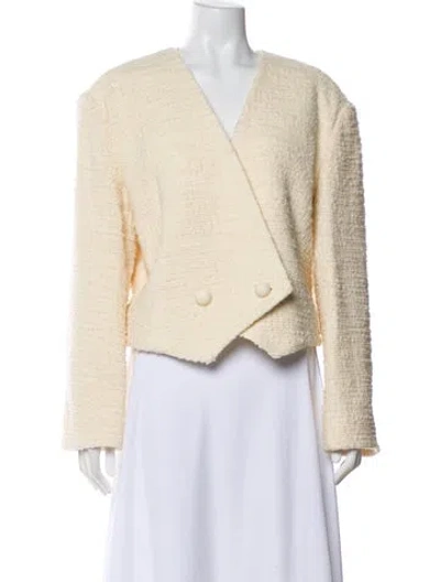 Pre-owned Zimmermann Wool Evening Jacket In Neutral