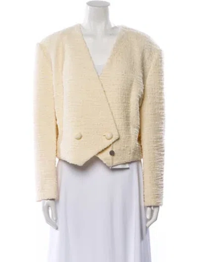 Pre-owned Zimmermann Wool Evening Jacket W/ Tags In Neutral
