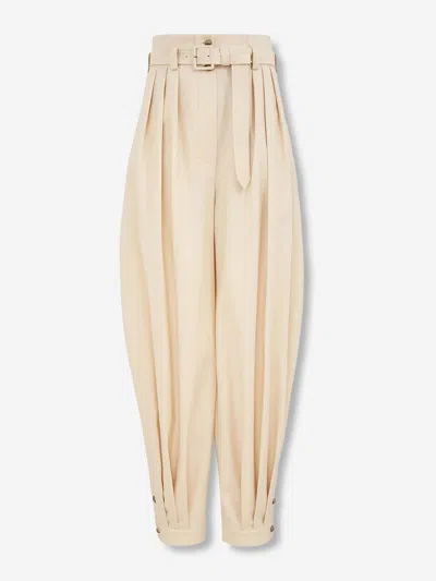 ZIMMERMANN ZIMMERMANN WOOL HYPNOTIC PANTS