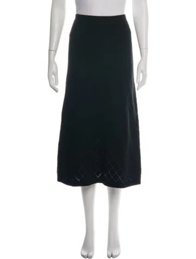 Pre-owned Zimmermann Wool Midi Length Skirt In Multicolor