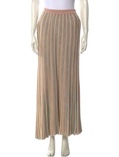 Pre-owned Zimmermann Wool Midi Length Skirt In Neutral