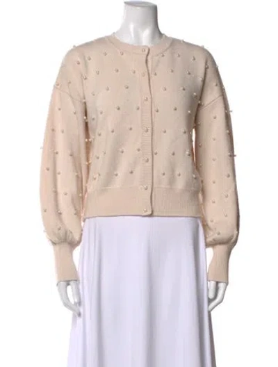 Pre-owned Zimmermann Wool Patterned Sweater In Neutrals