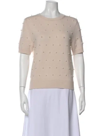 Pre-owned Zimmermann Wool Patterned Top In Neutral