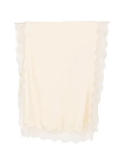 Zimmermann Wool Stole In White