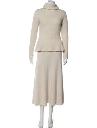 Pre-owned Zimmermann Wool Striped Skirt Set