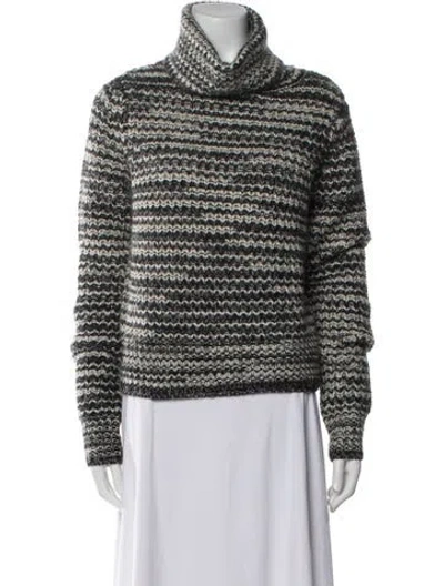Pre-owned Zimmermann Wool Striped Sweater In Multi