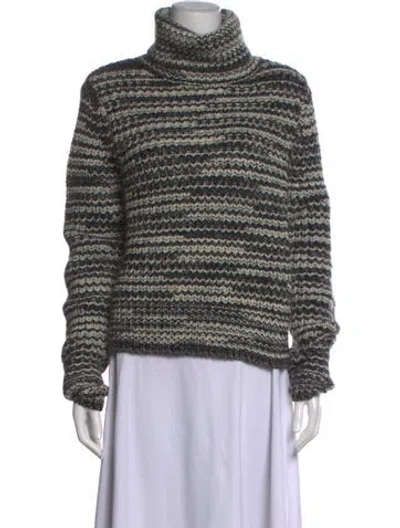 Pre-owned Zimmermann Wool Striped Sweater In Multi