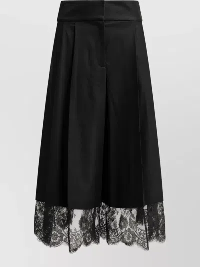 Zimmermann Wool Tailored Pants In Animal Print