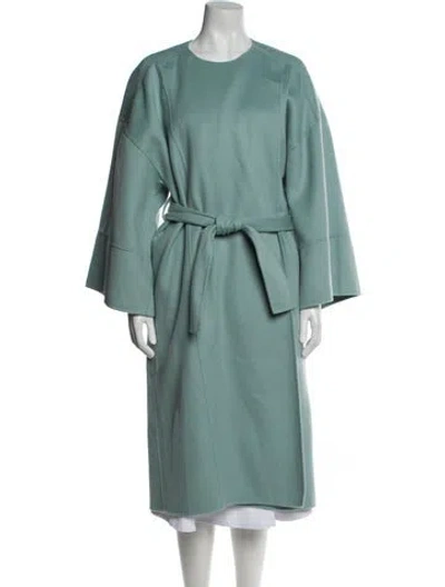 Pre-owned Zimmermann Wool Trench Coat In Multi