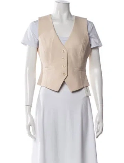 Pre-owned Zimmermann Wool Vest W/ Tags In Neutral