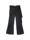Zimmermann Wrap-panel Flared Jeans In Blue