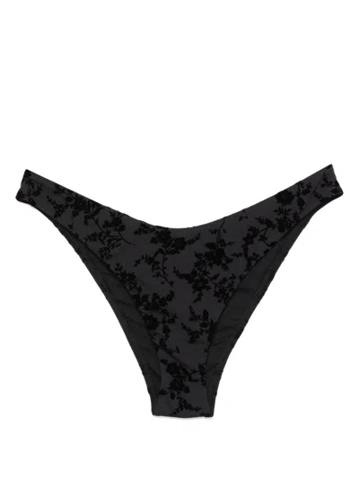 Zimmermann Wylie Bikini Bottoms In Black