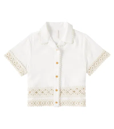 ZIMMERMANN WYLIE COTTON SHIRT