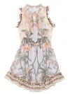 Zimmermann Sleeveless Dress In Neutrals