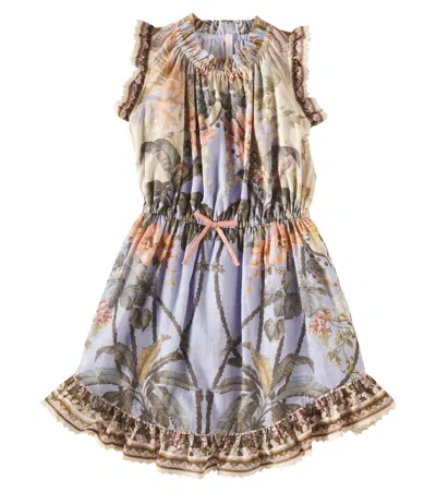 ZIMMERMANN WYLIE FLIP FLORAL COTTON DRESS