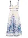 ZIMMERMANN WYLIE MIDI DRESS