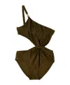 Zimmermann Wylie One-piece Swimsuit In Brown