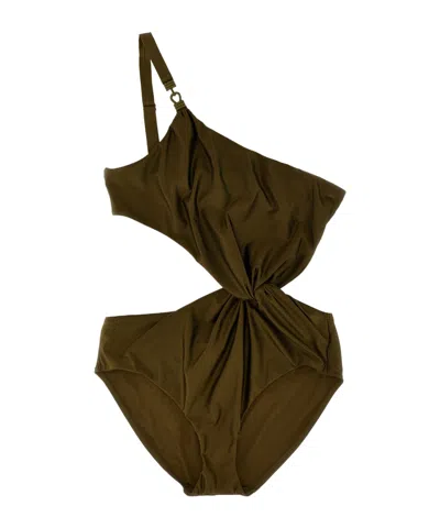 Zimmermann Wylie Beachwear Green In Multi