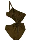 Zimmermann Wylie One-piece Swimsuit In Green