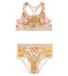 Zimmermann Wylie Printed Bikini In Multicoloured