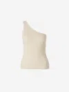 Zimmermann Wylie Knitted Top In Neutral
