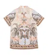 Zimmermann Kids Wylie Floral Shirt Dress