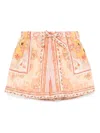 Zimmermann Wylie Shorts In Neutrals
