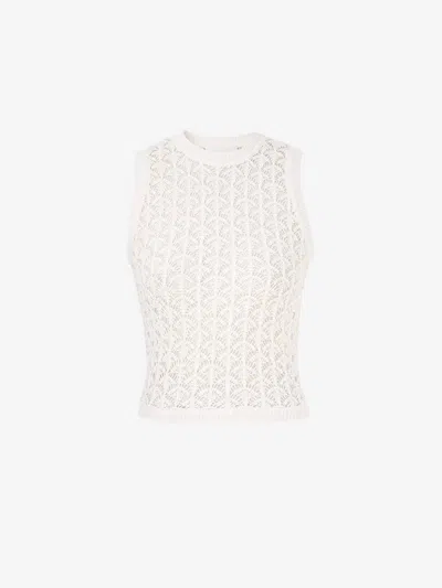 Zimmermann Wylie Sleeveless Crop Top