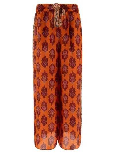 Zimmermann "wylie" Trousers In Orange