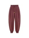 Zimmermann Womens Musk Aster Harem Silk Trousers Xs In Brown