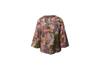 Zimmermann Zimmerman Floral Blouse In Multicolor Linen