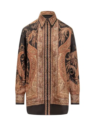 ZIMMERMANN ZIMMERMANN ZIMMERMANN PAISLEY PATTERNED SHIRT