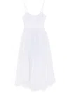 Zimmermann Tulle Corset Midi Dress