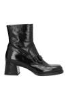 Zinda Woman Ankle Boots Black Size 6 Leather