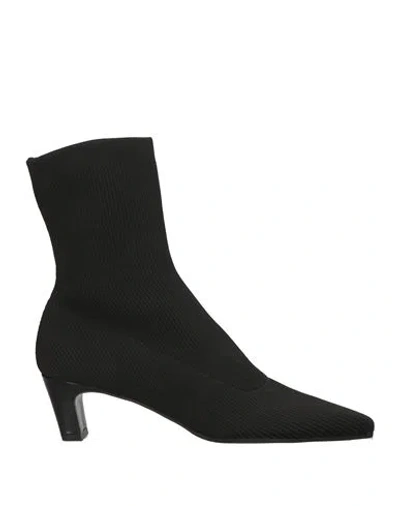Zinda Woman Ankle Boots Black Size 7 Textile Fibers
