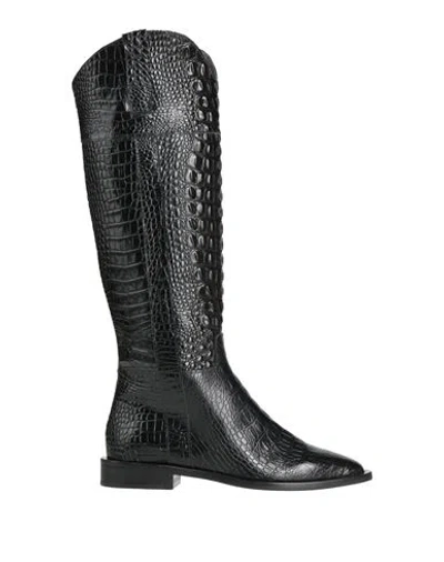 Zinda Woman Boot Black Size 7 Leather