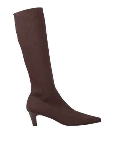 Zinda Woman Boot Chocolate Brown Size 8 Textile Fibers