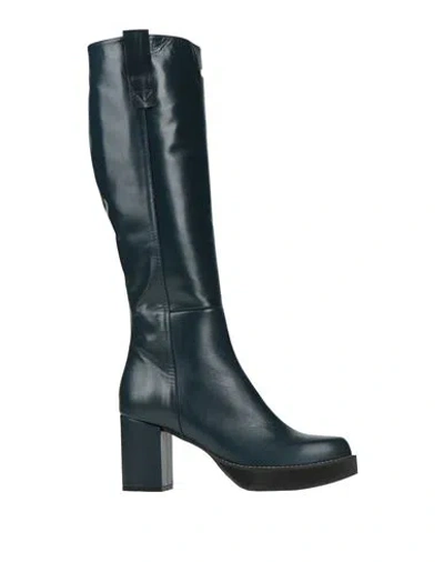Zinda Woman Boot Navy Size 7 Leather