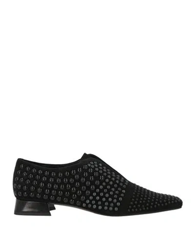Zinda Woman Loafers Black Size 9 Leather
