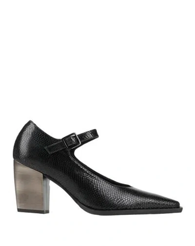 Zinda Woman Pumps Black Size 7 Leather