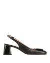 Zinda Woman Pumps Black Size 8 Leather
