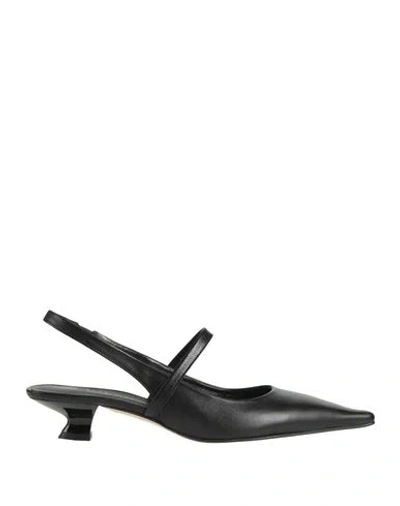 Zinda Woman Pumps Black Size 8 Leather