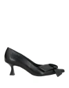 Zinda Woman Pumps Black Size 8 Leather